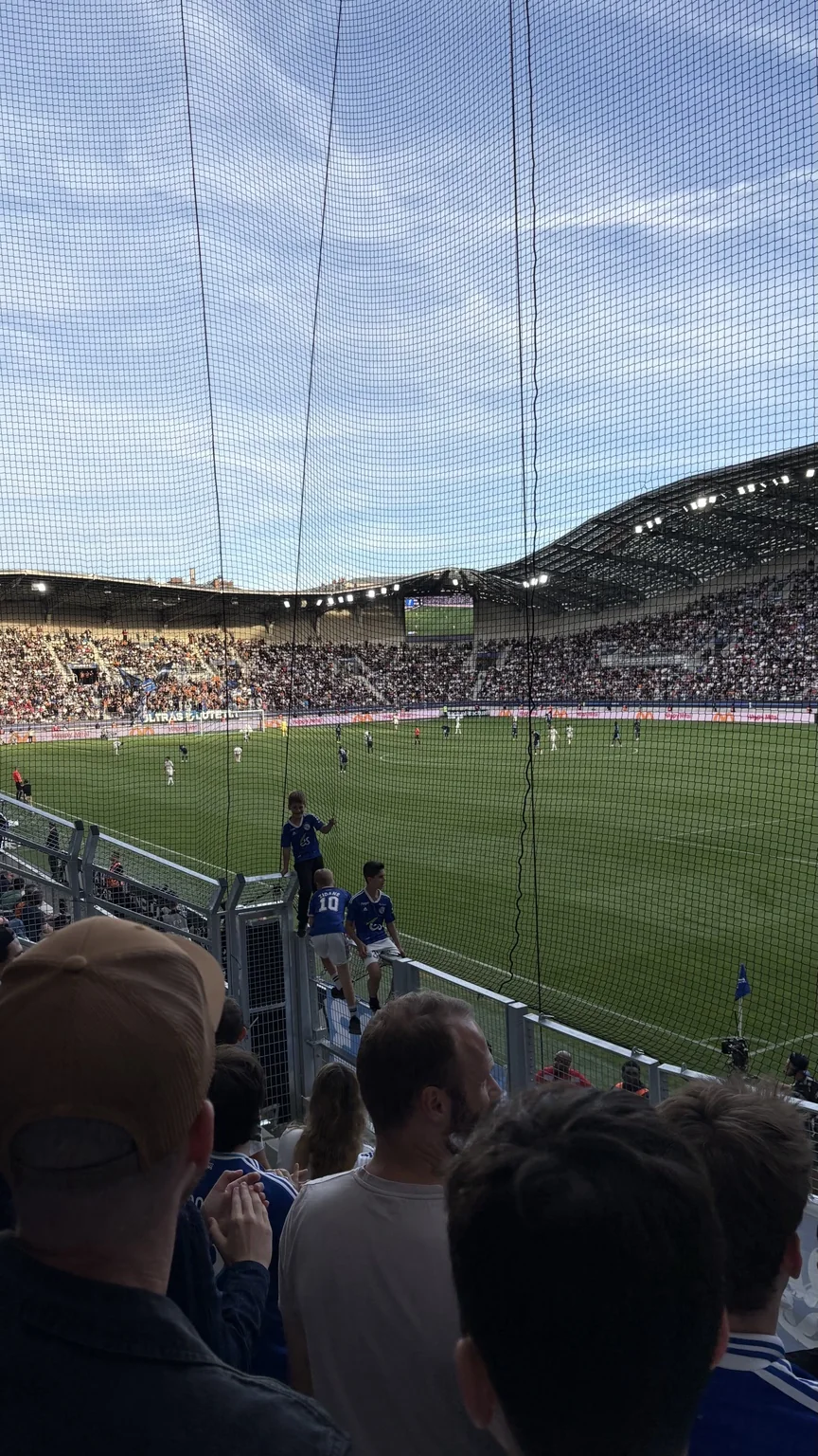 Match de football à Strasbourg